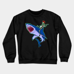 SSG (Shark Skeleton Guitar) Crewneck Sweatshirt